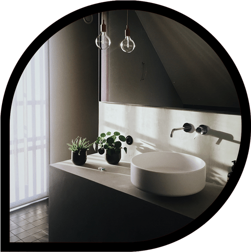 Vente meuble de salle de bain stratifié personnalisable